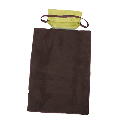 PENIKOKO wasserdichte Faltbare Outdoor Pet Matte mit Wärmendem Lammfell Leicht Tragbar und Strapazierfähig Vielseitige Haustierdecke für Hunde und Katzen Grün für Reisen und Outdoor von PENIKOKO