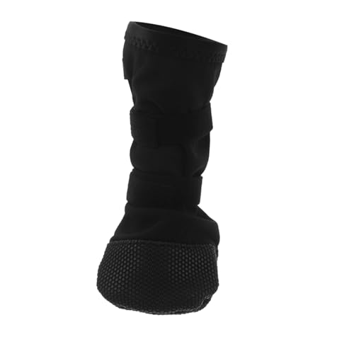 PENIKOKO wasserdichte Fußabdeckung für Haustiere Anti-Lick Pfotensocken Hundesocken für große Pfoten Hundesocken für kleine Hunde für Hartholzböden Polyester Schwarz PENIKOKO wasserdichte Fußabdeckung für Haustiere Anti-Lick Pfotensocken Hundesocken für große Pfoten Hundesocken für kleine Hunde für Hartholzböden Polyester Schwarz von PENIKOKO