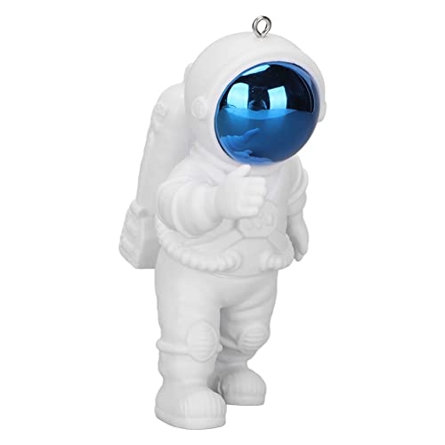 Astronauten-Aquarium-Ornament Süßes schwimmendes Aquarium-Ornament aus PVC, das mit Kugelseil für Süßwasser schwimmt Blaue Maske von PENO