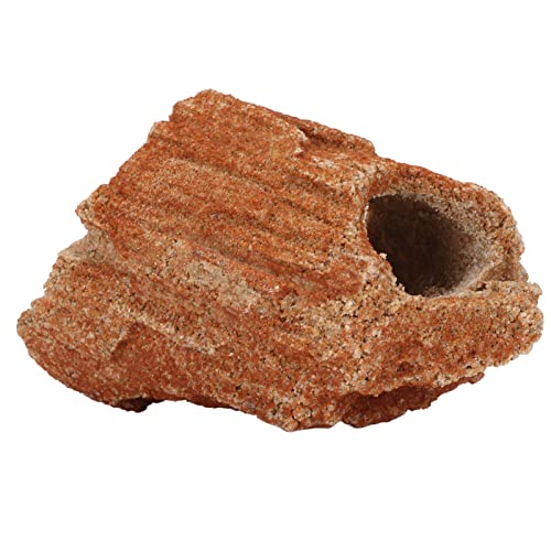 PENO FelsenhöHlen Zur Aquariendekoration, Universelle Aquariensichere Natursimulation, die eine HöHle FüR Buntbarsch-Aquarien Versteckt (S35-40) von PENO