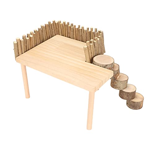 PENO Hamsterplattform, Multifunktionale Hamster-Kletterplattform aus Holz FüR GoldbäRen PENO Hamsterplattform, Multifunktionale Hamster-Kletterplattform aus Holz FüR GoldbäRen von PENO