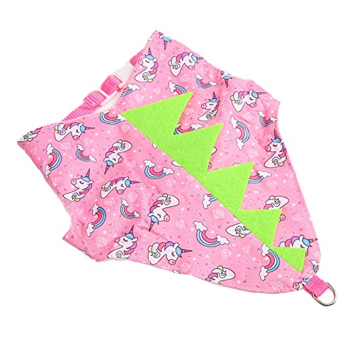 PENO Kaninchen-Kleidung, Kaninchen-Dinosaurier-Kostüme im Dinosaurier-Stil, breite Anwendung, weich, atmungsaktiv, mit Leine für Haustiere Rosa Einhorn PENO Kaninchen-Kleidung, Kaninchen-Dinosaurier-Kostüme im Dinosaurier-Stil, breite Anwendung, weich, atmungsaktiv, mit Leine für Haustiere Rosa Einhorn von PENO