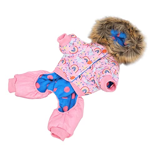 PENO Winter-Haustier-Hoodie, Winter-Hundemantel, weich, locker für den Innenbereich (XL) von PENO