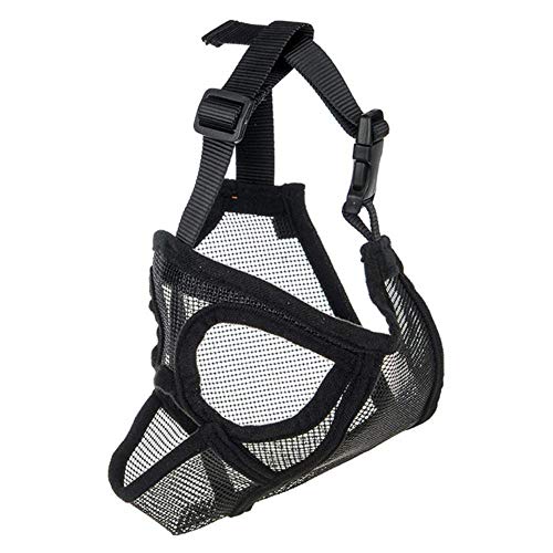 PENVEAT Haustier Kleiner Hund Französisch Bulldog Maulkorb Hundemaus Korb Breath Maulkorb für Hunde Leine Harness Supplies, Style2 Schwarz, XS Neck26-34cm PENVEAT Haustier Kleiner Hund Französisch Bulldog Maulkorb Hundemaus Korb Breath Maulkorb für Hunde Leine Harness Supplies, Style2 Schwarz, XS Neck26-34cm von PENVEAT