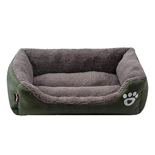PENVEAT Hundebett Pet Bolster Maschinenwaschbares Hundebett Selbstwärmend und kuschelig für verbesserten Schlaf Matratze Memory-Schaum für Hunde Katzen, Grün, L PENVEAT Hundebett Pet Bolster Maschinenwaschbares Hundebett Selbstwärmend und kuschelig für verbesserten Schlaf Matratze Memory-Schaum für Hunde Katzen, Grün, L von PENVEAT