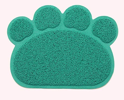 PENVEAT Niedliche Pfote PVC Haustier Hund Katze Fütterung Mat Pad Pet Dish Bowl Essen Wasser Feed Tischset Puppy Bed Blanket Tischset Easy Wipe Cleaning, 6, one Size PENVEAT Niedliche Pfote PVC Haustier Hund Katze Fütterung Mat Pad Pet Dish Bowl Essen Wasser Feed Tischset Puppy Bed Blanket Tischset Easy Wipe Cleaning, 6, one Size von PENVEAT