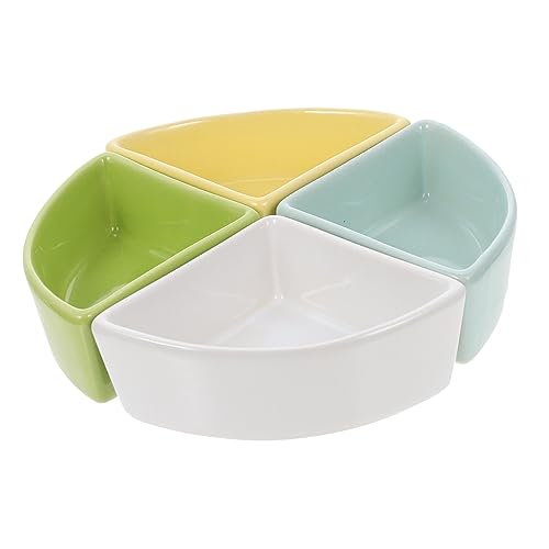 PEPLAYTAL Elegantes Keramik-futternapf-Set Für Hamster Leicht Zu Reinigendes Fütterungswerkzeug Für Haustiere PEPLAYTAL Elegantes Keramik-futternapf-Set Für Hamster Leicht Zu Reinigendes Fütterungswerkzeug Für Haustiere von PEPLAYTAL