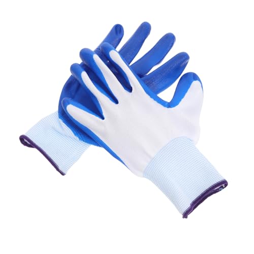 PEPLAYTAL 1 Paar Hamsterbissfeste Handschuhe Hamster-trocknungshandschuhe Handschuhe Beißen Handschuhe Zum Umgang Mit Vögeln Katzenhandschuhe Gegen Kratzer Schlangenhandschuhe Blue Polyester von PEPLAYTAL