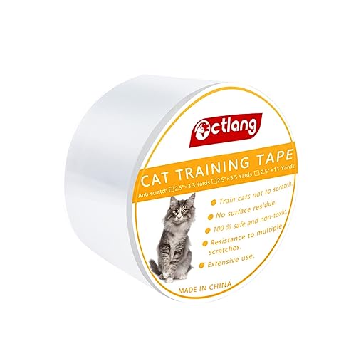 PEPLAYTAL 1 Rolle Anti-Kratz-Klebeband für Katzen Möbelbodenschoner Anti -Scratch Couch Katzenkratzschutz Haustiermöbelschutz doppelseitiges Klebeband Schutzaufkleber für Möbel von PEPLAYTAL