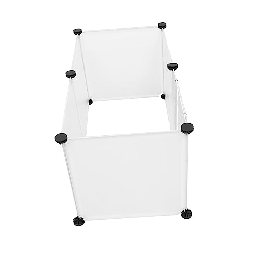 PEPLAYTAL 1 Satz Detachable Pet Safety Fence für Kleintiere Teiliges aus Langlebigem Harz für Innen und Außenbereiche Absperrung für Haustiere Installieren PEPLAYTAL 1 Satz Detachable Pet Safety Fence für Kleintiere Teiliges aus Langlebigem Harz für Innen und Außenbereiche Absperrung für Haustiere Installieren von PEPLAYTAL