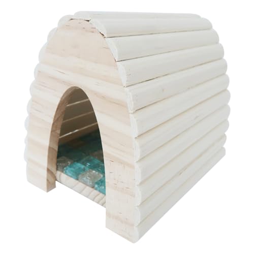 PEPLAYTAL 1 Satz Hamster Kühlnest mit Kühlmatte Sommerhitze Dissipation Nest für Kleine Haustiere für Hamster und Meerschweinchen Langlebiges Material Stilvolles Design für Sommermonate PEPLAYTAL 1 Satz Hamster Kühlnest mit Kühlmatte Sommerhitze Dissipation Nest für Kleine Haustiere für Hamster und Meerschweinchen Langlebiges Material Stilvolles Design für Sommermonate von PEPLAYTAL