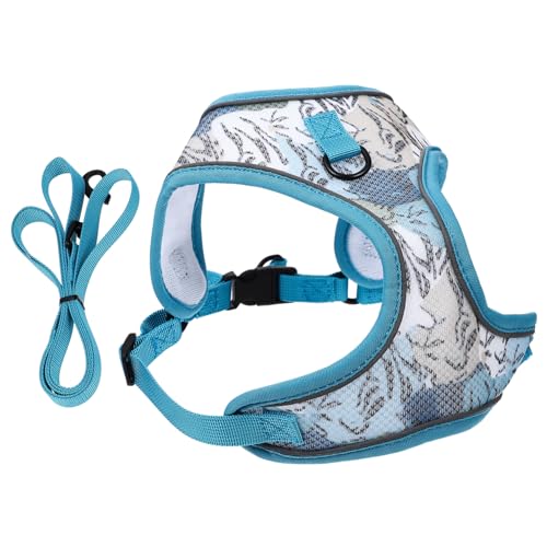 PEPLAYTAL 1 Satz Hundegeschirr mit Leine Strapazierfähiges Brustgeschirr für Reflektierendes Design für im Freien Bequem und Hautfreundlich Tigerstreifen PEPLAYTAL 1 Satz Hundegeschirr mit Leine Strapazierfähiges Brustgeschirr für Reflektierendes Design für im Freien Bequem und Hautfreundlich Tigerstreifen von PEPLAYTAL