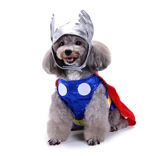 PEPLAYTAL 1 Satz Kleidung tierkostüme lustige hundekostüme Dog Accessories hundekleider Hundeoutfit Katzen-Outfit Halloween heiser Hund lustiges Kostüm Hunde-Cosplay-Anzug Polyester rot PEPLAYTAL 1 Satz Kleidung tierkostüme lustige hundekostüme Dog Accessories hundekleider Hundeoutfit Katzen-Outfit Halloween heiser Hund lustiges Kostüm Hunde-Cosplay-Anzug Polyester rot von PEPLAYTAL