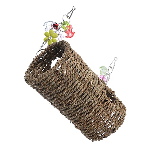 PEPLAYTAL Stroh Papagei Spielzeug Schaukel Vogel Schaukel Papagei Zubehör Tragen-beständig Vogel Spielzeug Für Haustiere PEPLAYTAL Stroh Papagei Spielzeug Schaukel Vogel Schaukel Papagei Zubehör Tragen-beständig Vogel Spielzeug Für Haustiere von PEPLAYTAL