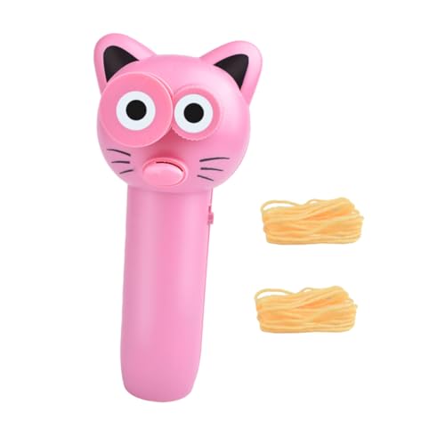PEPLAYTAL 1 Satz Seilwerfer funnytoys Funny Toys Entspannungsspielzeug Katzen + Lustiges necken Haustier neckendes Seilstartspielzeug Abs Rosa von PEPLAYTAL