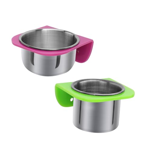 PEPLAYTAL 1 Satz Ständer Für Papageienfutterboxen Coop Hühnerfutter Gericht Becher Fütterung Schüssel Spieß Nein Ratte Container Trinker Futterspender Formel Käfig Rostfreier Stahl PEPLAYTAL 1 Satz Ständer Für Papageienfutterboxen Coop Hühnerfutter Gericht Becher Fütterung Schüssel Spieß Nein Ratte Container Trinker Futterspender Formel Käfig Rostfreier Stahl von PEPLAYTAL