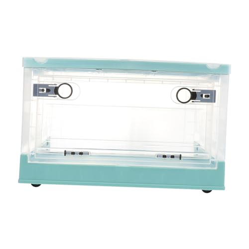 PEPLAYTAL 1 Satz Terrarium Hamsterkäfige Käfighamster Kiste Großer Hamsterkäfig Drinnen Klein Zucht Meerschweinchen Käfig Igel Inkubator Zusammenklappbarer Igelkäfig Plastik Blue von PEPLAYTAL