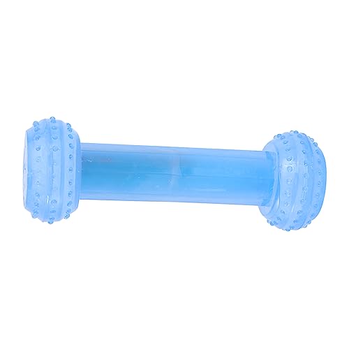 PEPLAYTAL 1 Stück Beißspielzeug für Hunde schnell Cool Haustierkühlspielzeug Kühlung Haustierkauspielzeug Knochen Hundebissspielzeug Welpenbeißspielzeug sommerliches Hundespielzeug Blue von PEPLAYTAL