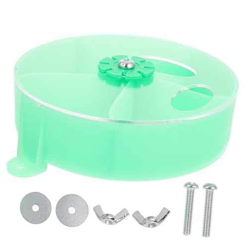 PEPLAYTAL Papagei Liefert Vogel Futtersuche Puzzle Acryl Lebensmittel Box Fütterung Spielzeug Für Papageien Große Vögel Farbe von PEPLAYTAL