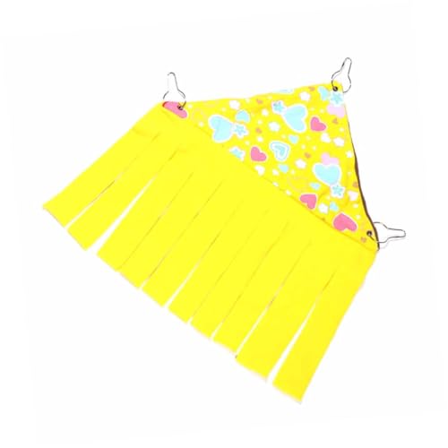 PEPLAYTAL 1 Stück Hängematte Bett Haustier Schlafen drinnen pet Bed cat Hammock Yellow PEPLAYTAL 1 Stück Hängematte Bett Haustier Schlafen drinnen pet Bed cat Hammock Yellow von PEPLAYTAL