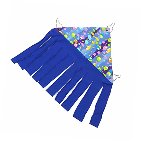PEPLAYTAL 1 Stück Hängematte Haustier Katze tierbett pet Bed petbett cat Hammock Blue von PEPLAYTAL