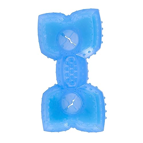 PEPLAYTAL 1 Stück Hundeeisknochen Kauspielzeug Für Welpen Haustier Für Hunde Hundeknochen Für Kleine Hunde Unzerstörbares Hundespielzeug Quietschend Beissen Plüschtiere Hundematte Blue PEPLAYTAL 1 Stück Hundeeisknochen Kauspielzeug Für Welpen Haustier Für Hunde Hundeknochen Für Kleine Hunde Unzerstörbares Hundespielzeug Quietschend Beissen Plüschtiere Hundematte Blue von PEPLAYTAL