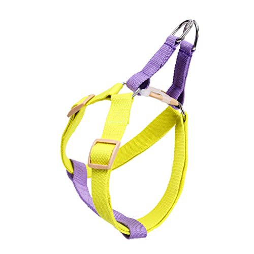 PEPLAYTAL 1 Stück Hundegeschirr für Welpen Verstellbares Atmungsaktives Sicherheitsgeschirr für Outdoor Aktivitäten mit Hohem Stilvollem Design Leine PEPLAYTAL 1 Stück Hundegeschirr für Welpen Verstellbares Atmungsaktives Sicherheitsgeschirr für Outdoor Aktivitäten mit Hohem Stilvollem Design Leine von PEPLAYTAL
