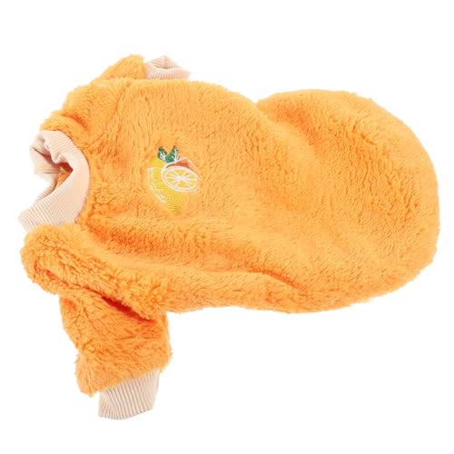 PEPLAYTAL 1 Stück Kleidung für Haustiere Stichworte Karikatur Schild Warmmantel Haustierkleidung UPS tierkostüme tierische bescherung Wintermantel für Welpen Hund warme Kleidung Polyester von PEPLAYTAL