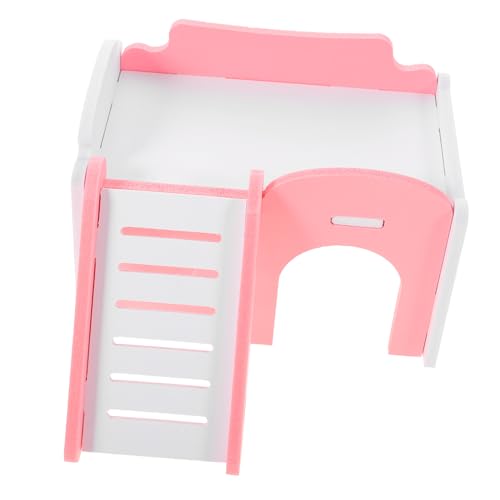 PEPLAYTAL 1 Stück Kleines Haustierhaus aus Multifunktionales Hamster Nest mit Wellenleiter für Nagetiere für Käfige Schlafunterlage Sorgt für und Spielspaß von PEPLAYTAL