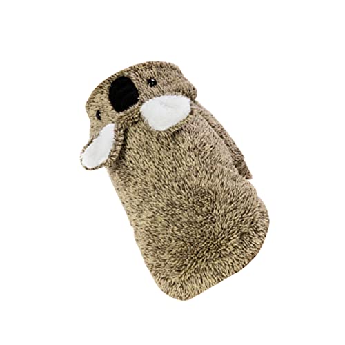 PEPLAYTAL 1 Stück Mantel für Haustier Welpe Plüsch Outfits züchten Hunde-Outfit groß Hundekleidung Winterkostüm für Haustiere Hund warme Kleidung Coffee von PEPLAYTAL