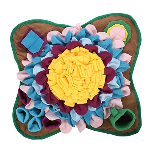 PEPLAYTAL 1 Stück Pet Sniffing Blanket für Katzen Kreative Futtermatte für Langsames Fressen Fördert das Schnüffeln und Stress für Drinnen mit Leuchtenden PEPLAYTAL 1 Stück Pet Sniffing Blanket für Katzen Kreative Futtermatte für Langsames Fressen Fördert das Schnüffeln und Stress für Drinnen mit Leuchtenden von PEPLAYTAL