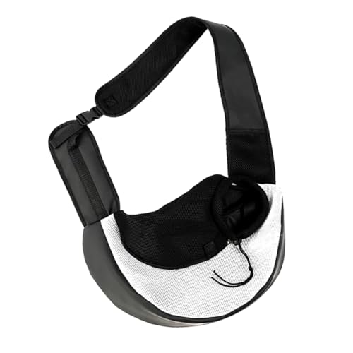 PEPLAYTAL 1 Stück Pet Tragetasche für Katzen Faltbare Crossbody für Haustiere und Leichte Transportlösung für Outdoor Aktivitäten Komfortables Design mit Handyfach von PEPLAYTAL