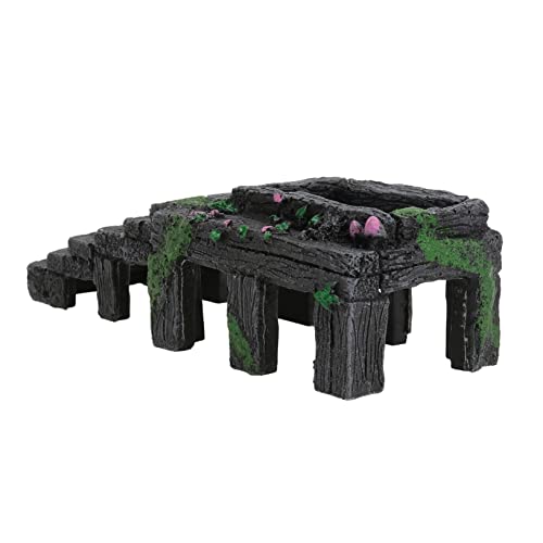 PEPLAYTAL 1 Stück Schildkröten-Terrasse Aquarienständer Futterspender Schildkrötenbecken Bausatz Tank schildkröten zubehör Aquarium versteck Aquarienlandschaftsschmuck Harz-Aquarium-Ornament PEPLAYTAL 1 Stück Schildkröten-Terrasse Aquarienständer Futterspender Schildkrötenbecken Bausatz Tank schildkröten zubehör Aquarium versteck Aquarienlandschaftsschmuck Harz-Aquarium-Ornament von PEPLAYTAL