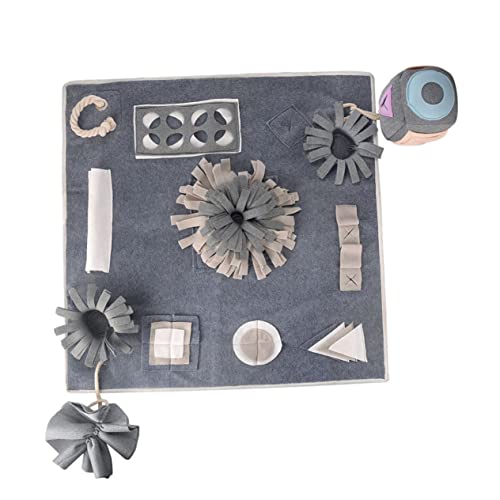 PEPLAYTAL 1 Stück Slow Eating Mat für Katzen Pet Training Cushion für Langsames Fressen rutschfeste Futterunterlage zur Stressbewältigung und Geruchssinns Waschbar und Bequem für Haustiere PEPLAYTAL 1 Stück Slow Eating Mat für Katzen Pet Training Cushion für Langsames Fressen rutschfeste Futterunterlage zur Stressbewältigung und Geruchssinns Waschbar und Bequem für Haustiere von PEPLAYTAL