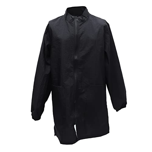 PEPLAYTAL 1 Stück Tierfriseur Körperpflege Haustierpflegearbeitskleidung Arbeiten Hundepflegeuniform Wasserdicht kleiden Kleidung für Tierkosmetikerinnen Zoohandlung Badeuniform Nylon Black von PEPLAYTAL