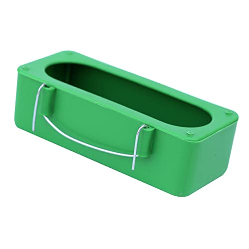 PEPLAYTAL 10 Stück Geflügelfutter Taubenfutterspender Hühnerfutter Fütterung Draußen Vogelfütterer Trog Hängend Futter Für Vogelhäuschen Schüsseln Buster Küken Wild Green von PEPLAYTAL