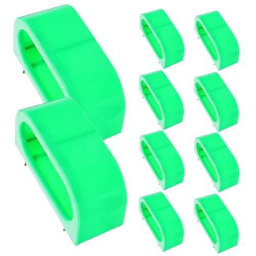 PEPLAYTAL 10 Stück Vogelfutterhaus für Käfig Kleiner Vogelhäuschen Taubenfutter Hühnerfutter meerschweinchen käfig Futterbecher für Vogelkäfige Geflügelfutter-Kit Green PEPLAYTAL 10 Stück Vogelfutterhaus für Käfig Kleiner Vogelhäuschen Taubenfutter Hühnerfutter meerschweinchen käfig Futterbecher für Vogelkäfige Geflügelfutter-Kit Green von PEPLAYTAL