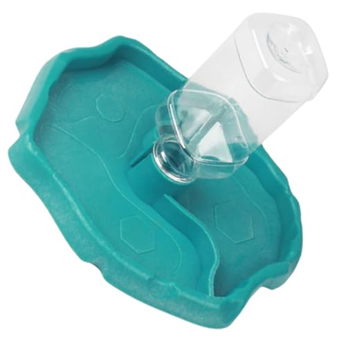 PEPLAYTAL 1Satz Automatischer Wasserspender für Reptilien Praktische Wasserschale für Geckos Eidechsen und Schildkröten aus Langlebigem für Futter und Wasser von PEPLAYTAL