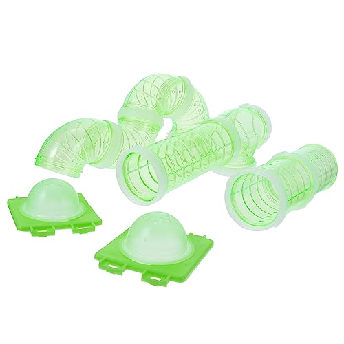 PEPLAYTAL 1Satz DIY Hamster Tunnel Teiliges Kunststoffrohr System für Hamsterkäfig Anpassbare Labyrinth Röhren Zubehör für Nager Fördert Aktivität und Spielspaß PEPLAYTAL 1Satz DIY Hamster Tunnel Teiliges Kunststoffrohr System für Hamsterkäfig Anpassbare Labyrinth Röhren Zubehör für Nager Fördert Aktivität und Spielspaß von PEPLAYTAL