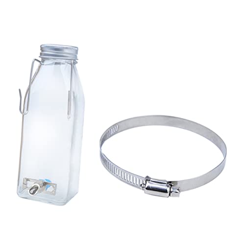 PEPLAYTAL 1Satz Kleiner Haustier Wasserer Für Hamster Und Trinkflasche Mit Leck System Hängende Trinkvorrichtung Für Käfige Geräuschlos Befestigen von PEPLAYTAL