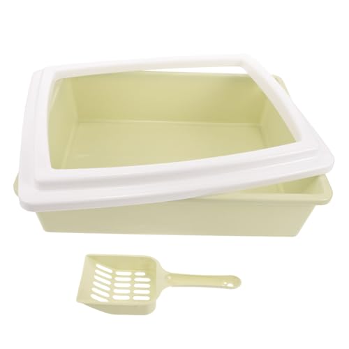 PEPLAYTAL 1Satz Offene Katzentoilette mit Langlebige Katzenstreu Aufbewahrungsbox Große Praktische Katzentoilette für Katzen zu Reinigen Geruchshemmend Komfortables PEPLAYTAL 1Satz Offene Katzentoilette mit Langlebige Katzenstreu Aufbewahrungsbox Große Praktische Katzentoilette für Katzen zu Reinigen Geruchshemmend Komfortables von PEPLAYTAL