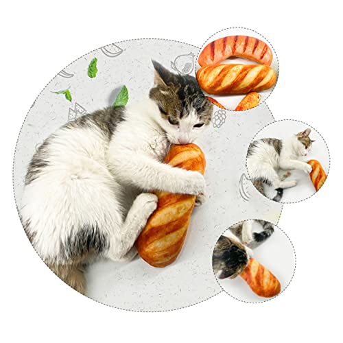 PEPLAYTAL 1Stk Katzenminzenbrot Kätzchenspielzeug Katzenminze für Katzen Katze interaktives katzenspielzeug Interactive cat Toy nachahmendes Brotspielzeug lustige Haustierversorgung PEPLAYTAL 1Stk Katzenminzenbrot Kätzchenspielzeug Katzenminze für Katzen Katze interaktives katzenspielzeug Interactive cat Toy nachahmendes Brotspielzeug lustige Haustierversorgung von PEPLAYTAL