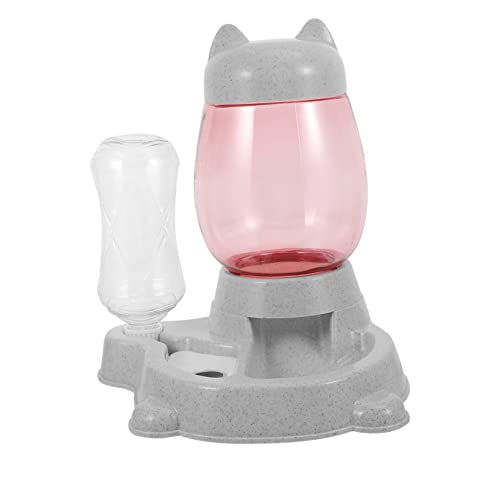 PEPLAYTAL 1Stück Automatischer Haustierwasserspender Für Katzen Und Kleine Bis Mittelgroße Rutschfester Trinknapf Mit Kapazität Hygienisch Reinigen von PEPLAYTAL