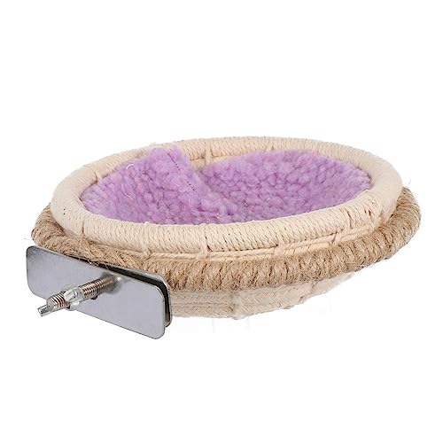 PEPLAYTAL 1Stück Handgefertigtes Aus Baumwollseil Warmes Und Gemütliches Für Vogelzubehör Für Papageien Und Andere Kleinvögel Mit Stabiler Aufhängung PEPLAYTAL 1Stück Handgefertigtes Aus Baumwollseil Warmes Und Gemütliches Für Vogelzubehör Für Papageien Und Andere Kleinvögel Mit Stabiler Aufhängung von PEPLAYTAL