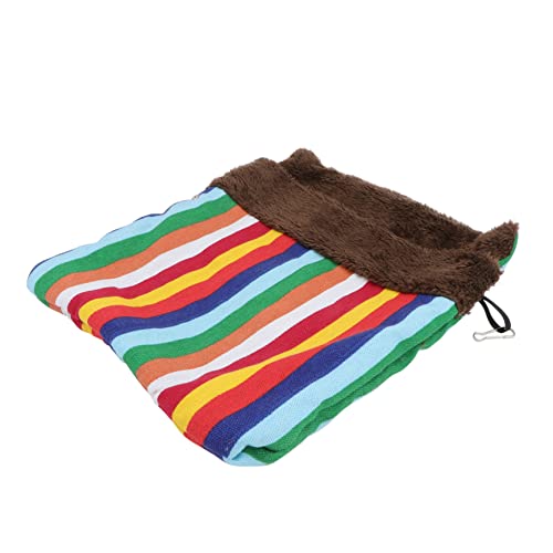 PEPLAYTAL 1Stück Haustier Schlafsack für Kleine Warmes Bett für Hamster Fleece Hängematte Winddicht und Waschbar Exquisites Nest für Optimale Schlafqualität PEPLAYTAL 1Stück Haustier Schlafsack für Kleine Warmes Bett für Hamster Fleece Hängematte Winddicht und Waschbar Exquisites Nest für Optimale Schlafqualität von PEPLAYTAL