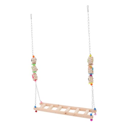 PEPLAYTAL Hahn Hängespielzeug Hühnerschaukel für Vögel Stehspielzeug aus Holz für Hühner Papageien und Haustierkäfige Kletterleiter und Spielplatz für und Erkundung PEPLAYTAL Hahn Hängespielzeug Hühnerschaukel für Vögel Stehspielzeug aus Holz für Hühner Papageien und Haustierkäfige Kletterleiter und Spielplatz für und Erkundung von PEPLAYTAL