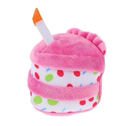 PEPLAYTAL 1Stück Hundekuchen für Quietschendes Kauspielzeug Kuchenform für Haustierzubehör und Heimdekoration Angst und Einsamkeit Fördert Kauen PEPLAYTAL 1Stück Hundekuchen für Quietschendes Kauspielzeug Kuchenform für Haustierzubehör und Heimdekoration Angst und Einsamkeit Fördert Kauen von PEPLAYTAL