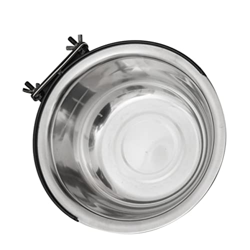 PEPLAYTAL 1Stück Hundenapf mit Halterung Wassernapf für Katzen Hängend Rostfrei zu Reinigen für Futter und Wasser rutschfest Langlebig PEPLAYTAL 1Stück Hundenapf mit Halterung Wassernapf für Katzen Hängend Rostfrei zu Reinigen für Futter und Wasser rutschfest Langlebig von PEPLAYTAL