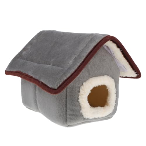 PEPLAYTAL 1Stück Kleines Haustier Schlafnest aus Baumwolle Warmes und Bequemes Hamsterhaus für Meerschweinchen Langlebig und Beißfest Sicher für Kleine für Kalte PEPLAYTAL 1Stück Kleines Haustier Schlafnest aus Baumwolle Warmes und Bequemes Hamsterhaus für Meerschweinchen Langlebig und Beißfest Sicher für Kleine für Kalte von PEPLAYTAL