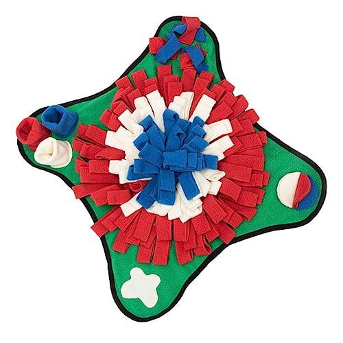 PEPLAYTAL 1stück Hund Schnüffelteppich Für Welpen Fütterungsspielmatte Fördert Natürliche Suchfähigkeiten Langlebige -Fleece-Decke Für Snacks Und Spielzeug Für Haustiere PEPLAYTAL 1stück Hund Schnüffelteppich Für Welpen Fütterungsspielmatte Fördert Natürliche Suchfähigkeiten Langlebige -Fleece-Decke Für Snacks Und Spielzeug Für Haustiere von PEPLAYTAL